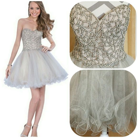 TERANI PROM dress absolutely beautiful NWT - Picture 2 of 10